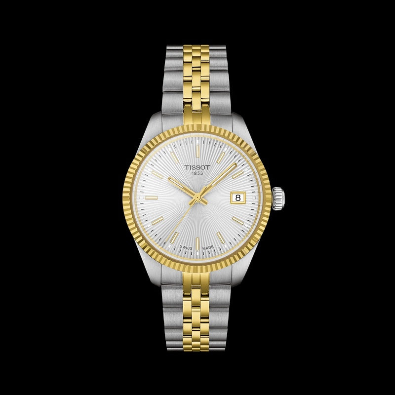 Tissot Ballade TT Silver Dial 34mm Watch T1562102203100