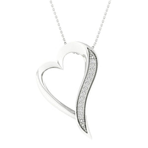 Stunning Heart Diamond Pendant