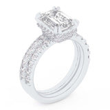 14K 3.00CT Lab Grown Diamond Bridal Ring