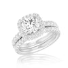 14K 1.66CT Lab Grown Diamond Bridal Ring