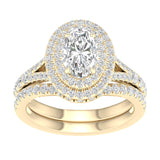 14K 1.75CT  Lab Grown Diamond Bridal Ring