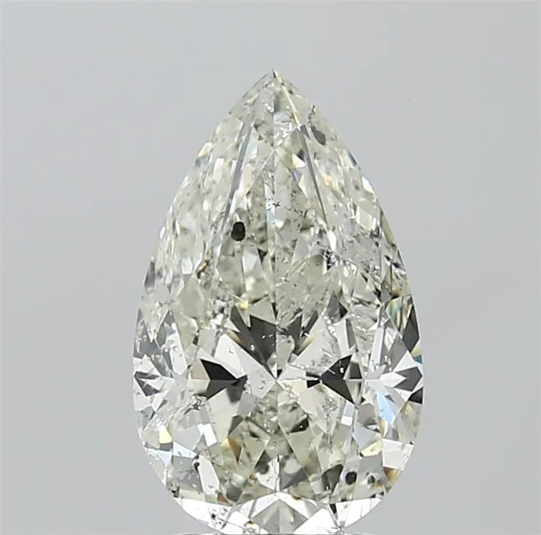 2.51ct Pear Natural Diamond (Colour J, Clarity SI2, Cut VG, IGI Certified)