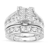 14K  1.00CT  PR/CT  Diamond BRIDAL  RING.