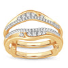 14K   0.34CT Diamond RING GUARD