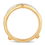 14K   0.34CT Diamond RING GUARD