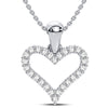 10K 0.16CT Diamond Pendant