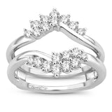 14K  0.66 CT Diamond Ring Guard