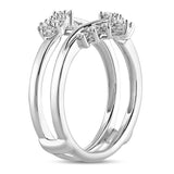 14K  0.66 CT Diamond Ring Guard