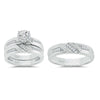 14K 0.43ct Diamond Trio Set