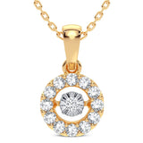 14K 0.25CT DIAMOND PENDANT