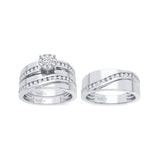 14K 0.75CT Diamond Trio Set