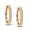 14K 0.40CT Diamond Earring