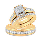 14K 1.44ct Diamond Trio Set