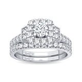 14K 1.00CT Diamond Bridal Ring