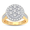 10K 0.75CT DIAMOND RING