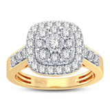 10K 0.50CT DIAMOND RING