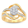 10K 0.25CT DIAMOND RING