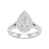 14K 1.25CT Certified Lab Grown Diamond Ring ( IGI Certified )