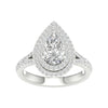 14K 2.00CT Certified Lab Grown Diamond Ring ( IGI Certified )