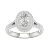 14K 1.25CT Certified Lab Grown Diamond Ring ( IGI Certified )