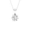 14K 0.50CT Certified Lab-Grown Diamond Pendant (IGI Certified)