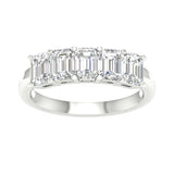 14K 2.00CT Certified Lab Grown Diamond Bands ( IGI Certified )