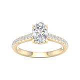 14K 1.75CT Certified Lab Grown Diamond Ring ( IGI Certified )