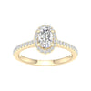 14K 1.00CT Certified Lab Grown Diamond Ring ( IGI Certified )