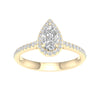 14K 1.00CT Certified Lab Grown Diamond Ring ( IGI Certified )