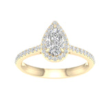 14K 1.00CT Certified Lab Grown Diamond Ring ( IGI Certified )