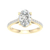 14K 2.25CT Certified Lab Grown Diamond Ring ( IGI Certified )