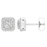 14K 1.15CT Certified Lab Grown Diamond Earrings