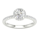 14K 1.25ct Lab Grown Engagement Ring