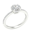 14K 1.25ct Lab Grown Engagement Ring