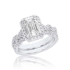 14K 1.50CT Certified Lab-Grown  Diamond Bridal Set