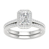 14K 1.75CT Lab Grown Diamond Bridal Ring