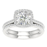 14K 1.95.00CT Certified Lab Grown Bridal Ring