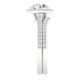 14K 1.95.00CT Certified Lab Grown Bridal Ring