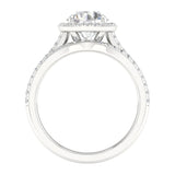 14K 1.95.00CT Certified Lab Grown Bridal Ring