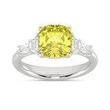 Certified Lab Grown 14K 4.00CT Diamond Engagement Ring