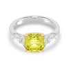 Certified Lab Grown 14K 4.00CT Diamond Engagement Ring