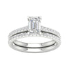 14K 1.50CT Lab Diamond Bridal Ring