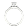 Certified Lab Grown 14K 1.40CT Diamond Bridal Set