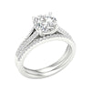 14K 2.40CT Lab Grown Bridal Set