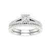 Certified Lab Grown 14K 1.40CT Diamond Bridal Set