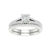 Certified Lab Grown 14K 1.40CT Diamond Bridal Set