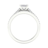 14K 1.40CT Lab Grown Bridal Set