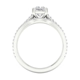 Certified Lab Grown 14K 1.65CT Diamond Bridal Set