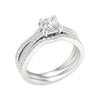 Certified Lab Grown 14K 1.65CT Diamond Bridal Set