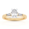 14K 1.46CT  Lab Grown Engagement Ring